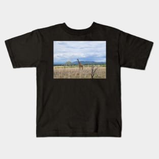 African Giraffe Kids T-Shirt